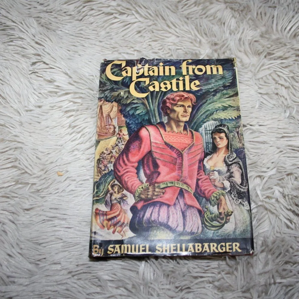 1945 Captain from Castle Vintage book hardcover  (b.i.)